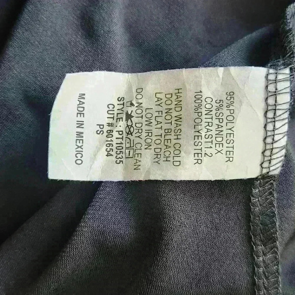 Women's PS Faith and Joy black , with Ivory lace blouse with peach color. Sz sm - Picture 7 of 7